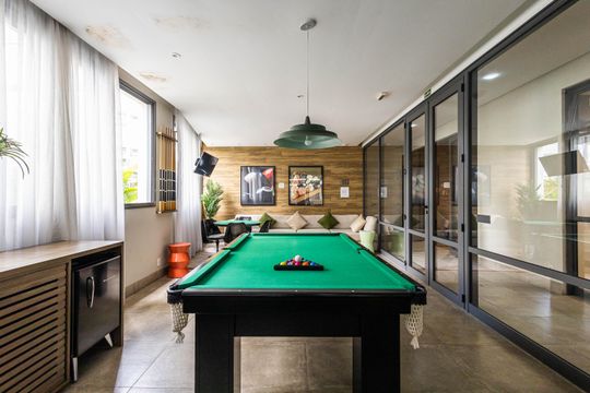 Sala de Jogos de kitnet/studio para alugar com 1 quarto, 40m² em Sumarezinho, São Paulo