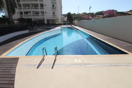 Área comum - Piscina de apartamento para alugar com 3 quartos, 90m² em Jardim Esplanada Ii, São José dos Campos