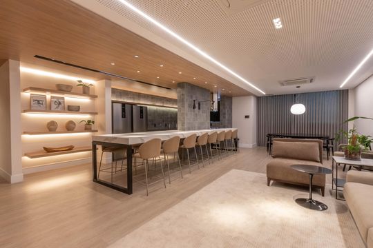 Área externa de apartamento à venda com 2 quartos, 62m² em Barro Preto, Belo Horizonte
