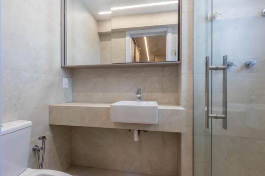 Banheiro 2 de apartamento à venda com 2 quartos, 62m² em Barro Preto, Belo Horizonte