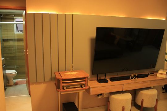 Sala de apartamento à venda com 2 quartos, 54m² em Betânia, Belo Horizonte