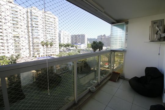 Varanda de apartamento para alugar com 2 quartos, 67m² em Barra Olímpica, Rio de Janeiro