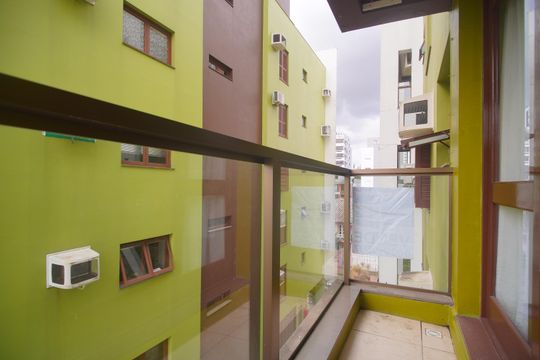 Sacada de apartamento para alugar com 1 quarto, 54m² em Centro, São Leopoldo