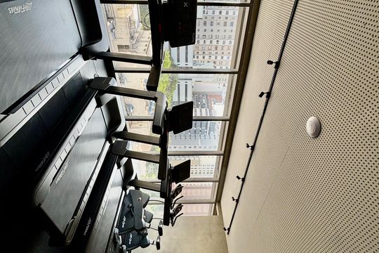 Área comum de kitnet/studio para alugar com 1 quarto, 25m² em Jardim Paulista, São Paulo
