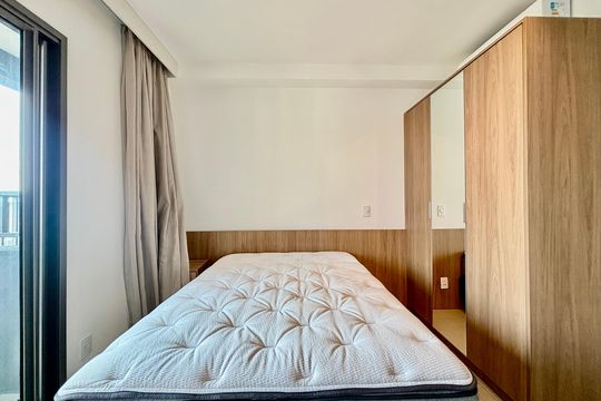 Studio de kitnet/studio para alugar com 1 quarto, 25m² em Jardim Paulista, São Paulo