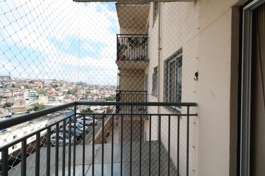 Varanda de apartamento para alugar com 3 quartos, 64m² em Conceição, Diadema