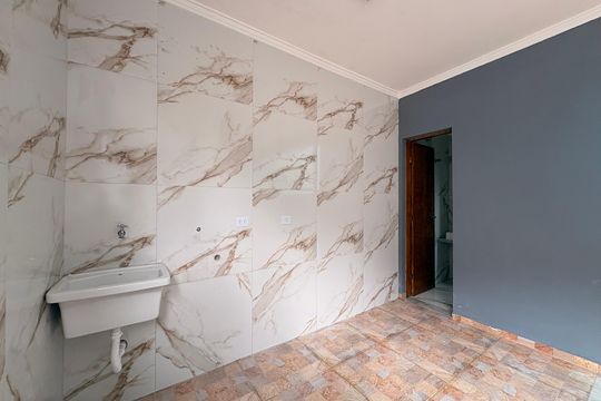 Lavanderia de casa para alugar com 2 quartos, 135m² em Parque Novo Oratório, Santo André