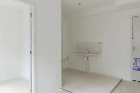 Cozinha de apartamento à venda com 2 quartos, 33m² em Jardim Pereira Leite, São Paulo