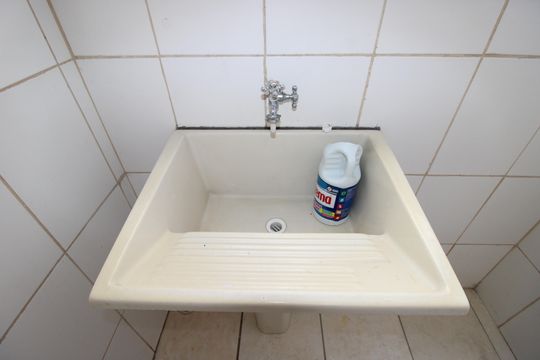 Cozinha de apartamento para alugar com 2 quartos, 48m² em Vila Nova Curuca, São Paulo