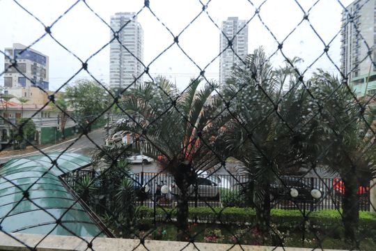 Vista da Sacada de apartamento à venda com 2 quartos, 57m² em Chácara Califórnia, São Paulo