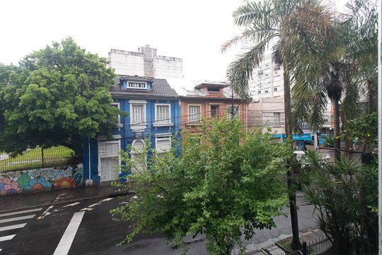 Vista da Sala de apartamento para alugar com 1 quarto, 45m² em Cidade Baixa, Porto Alegre