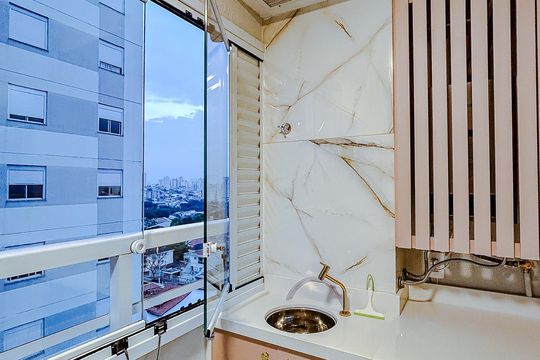 Área de Serviço de apartamento à venda com 2 quartos, 45m² em Vila Aricanduva, São Paulo