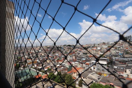 Vista da Sacada de apartamento à venda com 2 quartos, 56m² em Jardim Vila Formosa, São Paulo