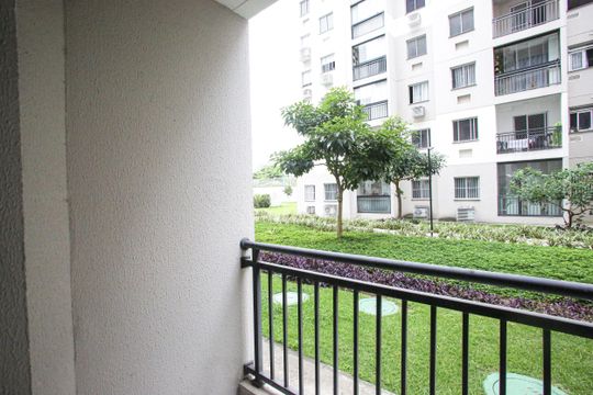 Varanda da Sala de apartamento à venda com 2 quartos, 48m² em Anil, Rio de Janeiro