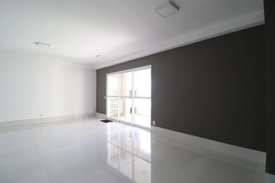 Sala de apartamento para alugar com 3 quartos, 108m² em Jardim Karaíba, Uberlândia
