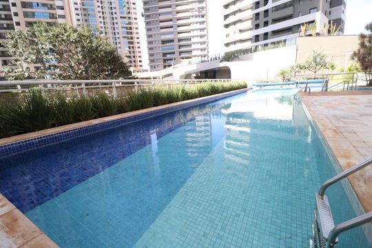 Área comum de apartamento para alugar com 3 quartos, 108m² em Jardim Karaíba, Uberlândia