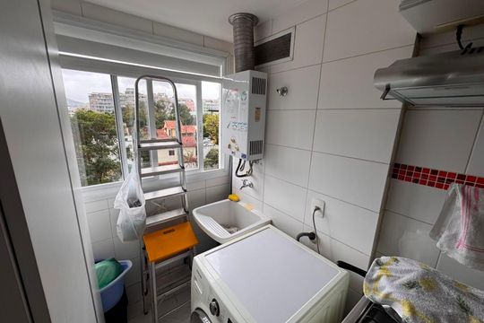 Área de serviço de apartamento à venda com 2 quartos, 58m² em Taquara, Rio de Janeiro
