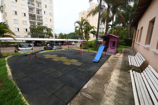 Área comum - Playground de apartamento para alugar com 2 quartos, 69m² em Vila Nova Teixeira, Campinas