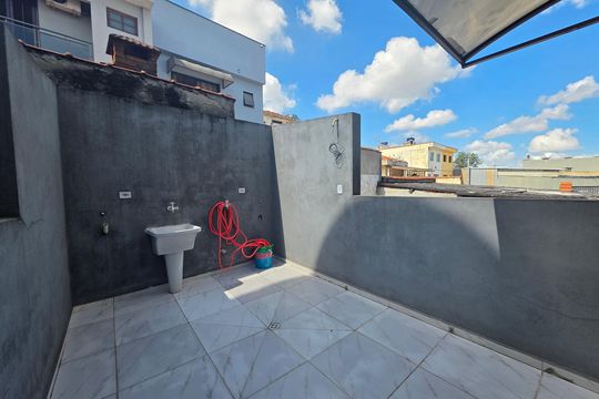 Área comum de kitnet/studio para alugar com 1 quarto, 30m² em Bangú, Santo André