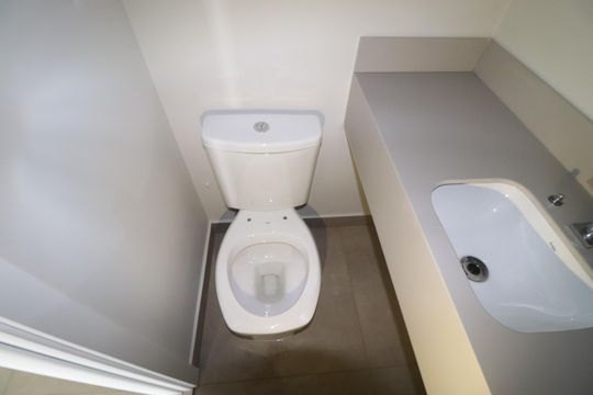 Banheiro social  de apartamento para alugar com 2 quartos, 53m² em Subsetor Leste - 6 (l-6), Ribeirão Preto