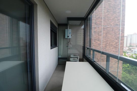 Varanda  de apartamento para alugar com 2 quartos, 53m² em Subsetor Leste - 6 (l-6), Ribeirão Preto