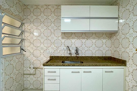 Cozinha de apartamento para alugar com 2 quartos, 70m² em Pinheiros, São Paulo
