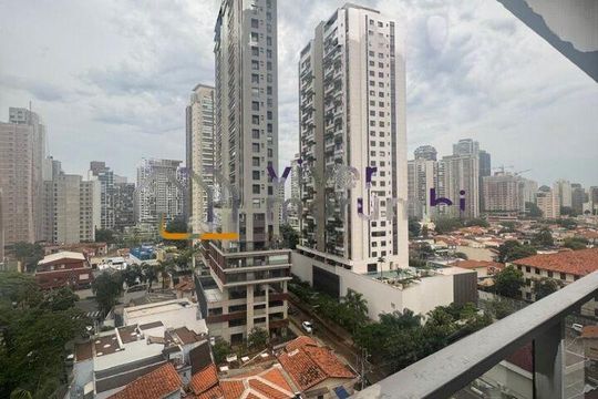 Apartamento à venda com 1 quarto, 41m² em Santo Amaro, São Paulo