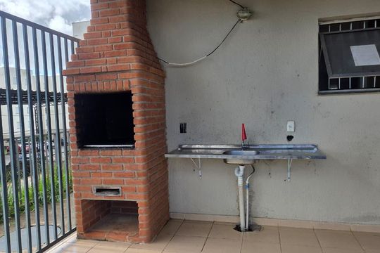 Área comum - Churrasqueira de apartamento para alugar com 2 quartos, 65m² em Jardim Europa, Suzano