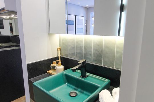 Banheiro de apartamento para alugar com 1 quarto, 32m² em Butantã, São Paulo
