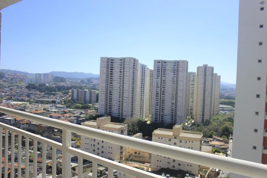 Varanda gourmet de kitnet/studio à venda com 1 quarto, 40m² em Picanço, Guarulhos