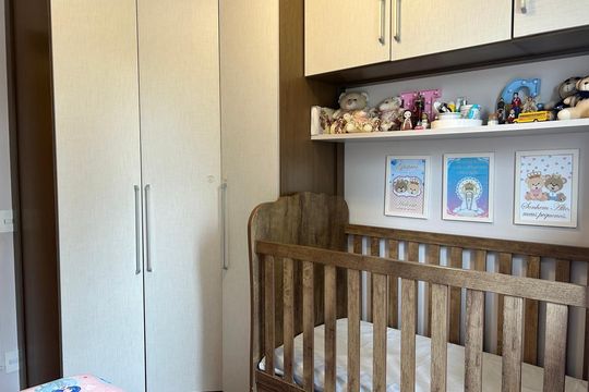 Quarto de apartamento à venda com 2 quartos, 54m² em Jardim Olavo Bilac, São Bernardo do Campo