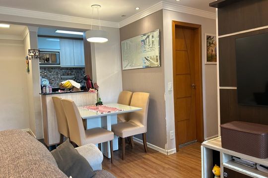 Sala de apartamento à venda com 2 quartos, 54m² em Jardim Olavo Bilac, São Bernardo do Campo