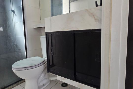 Banheiro Social de apartamento para alugar com 2 quartos, 37m² em Jardim Albertina, Guarulhos