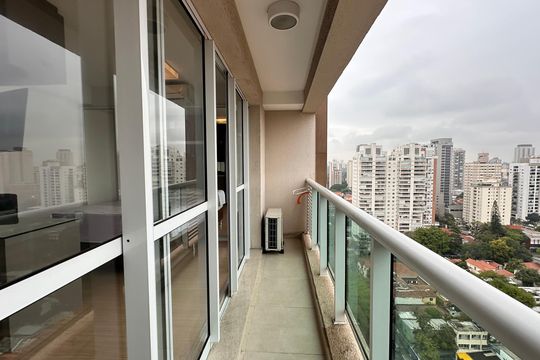 Apartamento para alugar com 1 quarto, 77m² em Brooklin, São Paulo