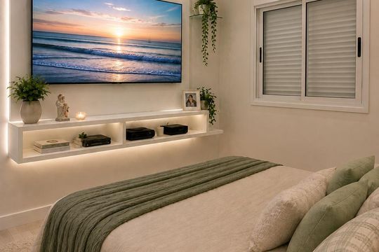 Quarto 1 de apartamento à venda com 2 quartos, 55m² em Vila Industrial (Campinas), Campinas