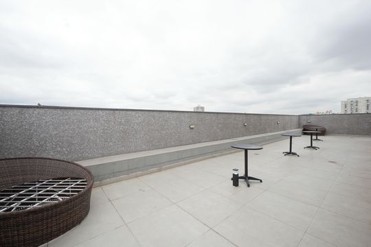 Área comum de kitnet/studio para alugar com 1 quarto, 25m² em Ipiranga, São Paulo