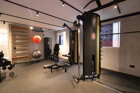 Área comum - Academia de apartamento para alugar com 2 quartos, 44m² em Usina Piratininga, São Paulo