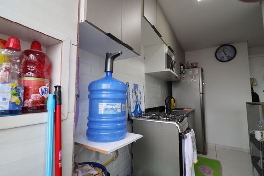 Área de Serviço de apartamento para alugar com 2 quartos, 44m² em Usina Piratininga, São Paulo