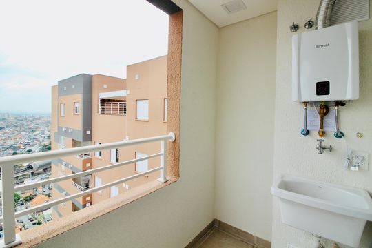 Varanda de apartamento à venda com 2 quartos, 42m² em Itaquera, São Paulo
