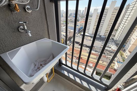 Área de Serviço de apartamento para alugar com 1 quarto, 31m² em Mooca, São Paulo