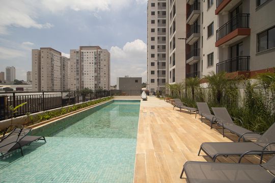 Área comum  de apartamento para alugar com 2 quartos, 37m² em Vila Maria, São Paulo