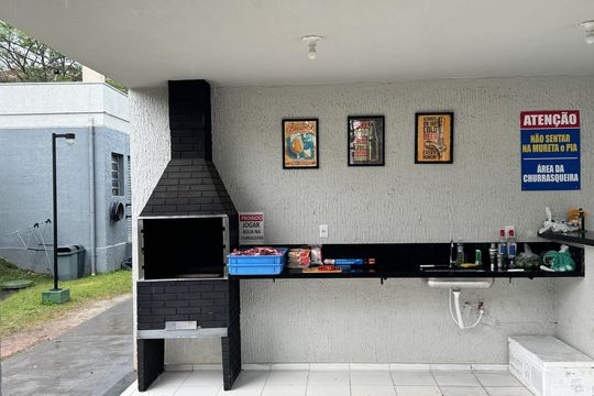 Área comum - Churrasqueira de apartamento para alugar com 2 quartos, 40m² em Jardim Petropolis, Cotia