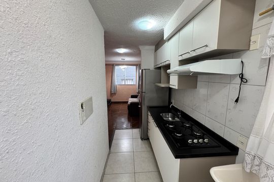 Detalhe da cozinha de apartamento para alugar com 2 quartos, 40m² em Jardim Petropolis, Cotia