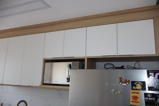Cozinha de apartamento para alugar com 2 quartos, 40m² em Vila Graciosa, São Paulo