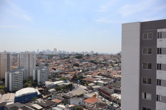 Vista do terraço de apartamento para alugar com 2 quartos, 40m² em Vila Graciosa, São Paulo