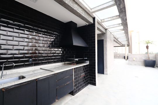 Área comum - Churrasqueira de apartamento para alugar com 1 quarto, 36m² em Parque São Jorge, São Paulo