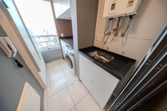 Área de Serviço de apartamento à venda com 2 quartos, 50m² em Bela Vista, São Paulo