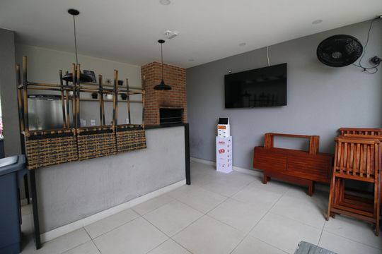 Área comum - Churrasqueira de apartamento para alugar com 2 quartos, 45m² em Jacarepaguá, Rio de Janeiro