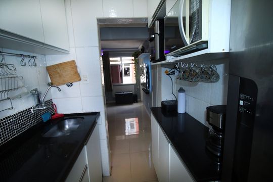 Cozinha de apartamento à venda com 2 quartos, 41m² em Penha Circular, Rio de Janeiro