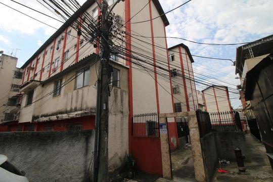 Fachada e portaria de apartamento à venda com 2 quartos, 41m² em Penha Circular, Rio de Janeiro